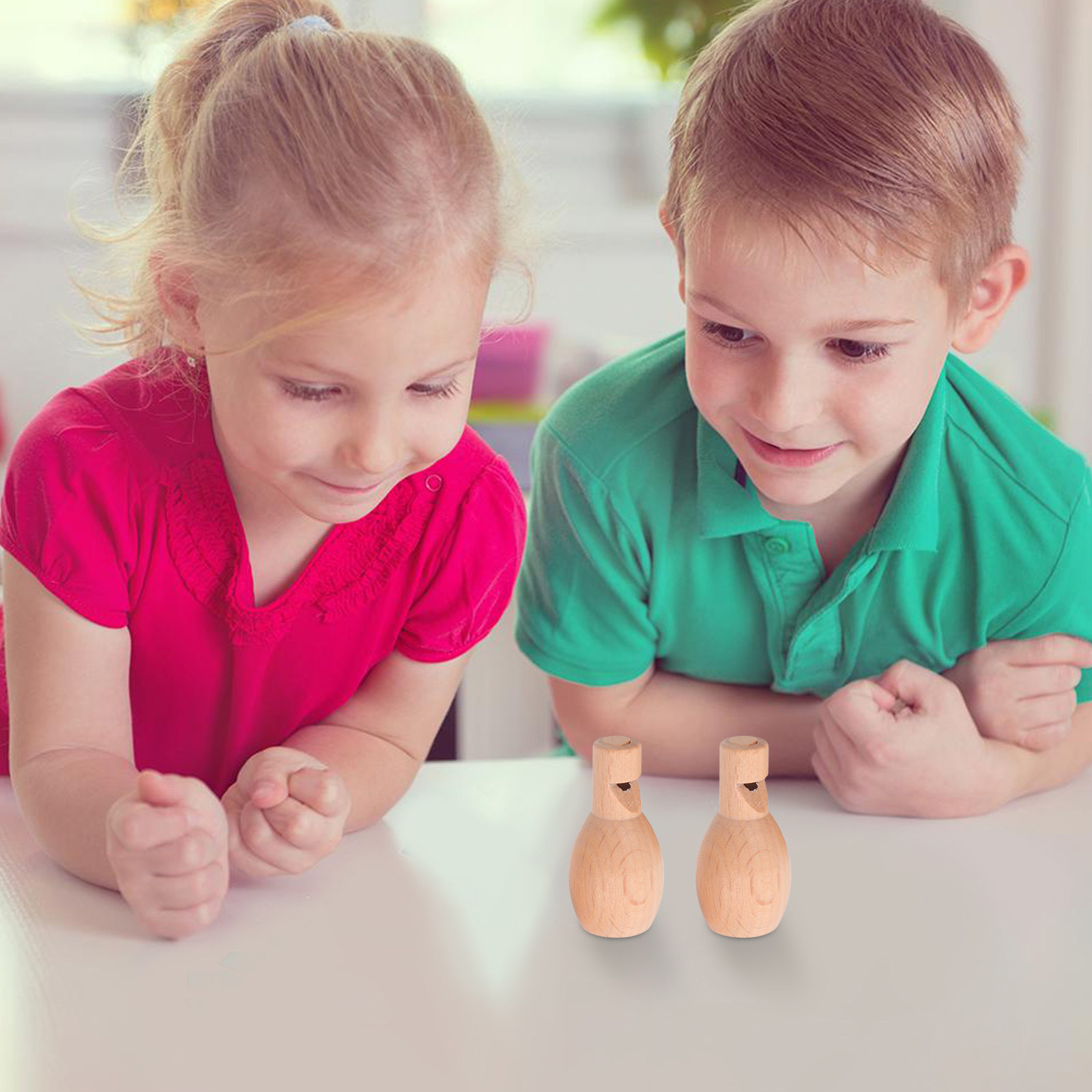 Musical Instrument Diy For Kids - 3Pcs DIY Unfinished Wooden Whistle for