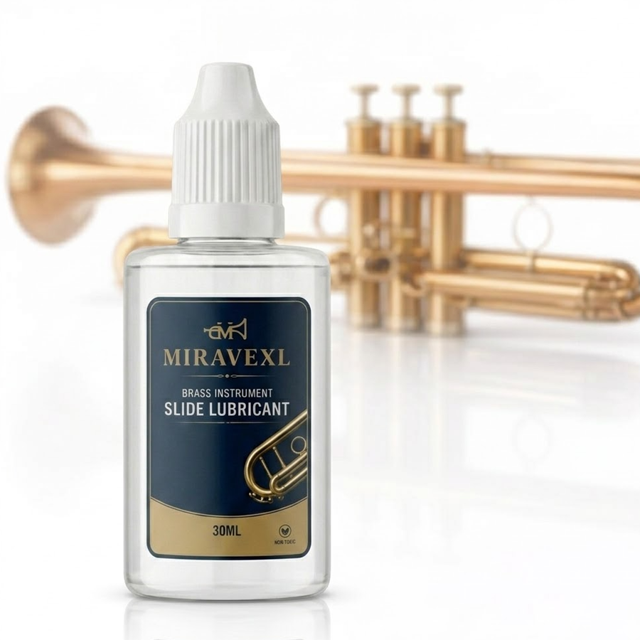 Musical Instrument Cornet - Brass Instrument Valve Oil 30ml, Fast-Acting