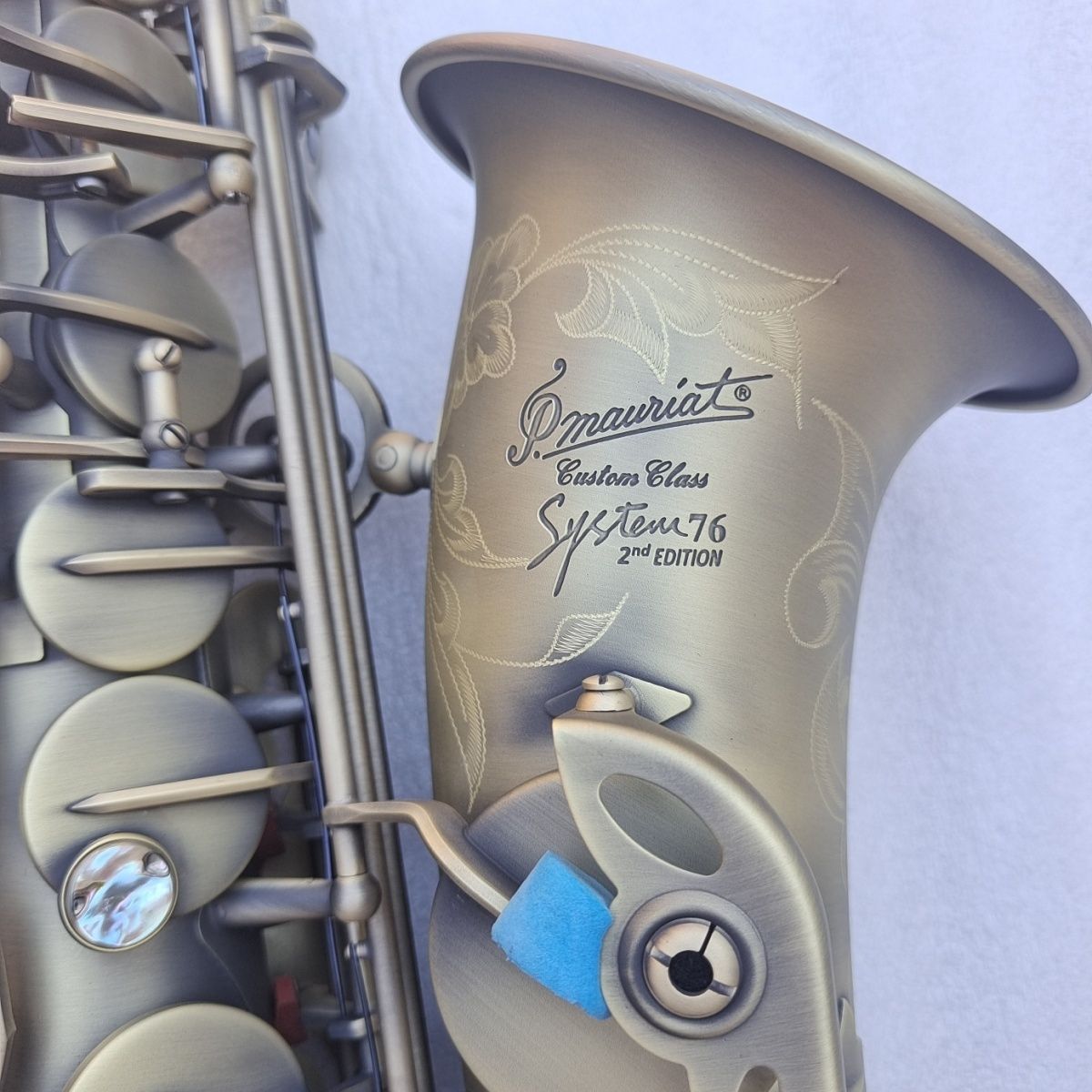 Musical Instrument Manufacturers - high-quality Alto Saxophone P.Mauriat System-76 Antique
