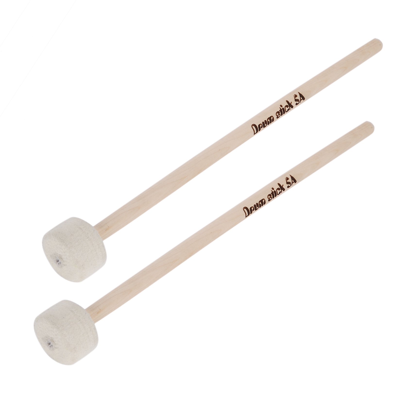 Musical Instrument Mallet - 1 Pair Drum Mallet Stick Felt