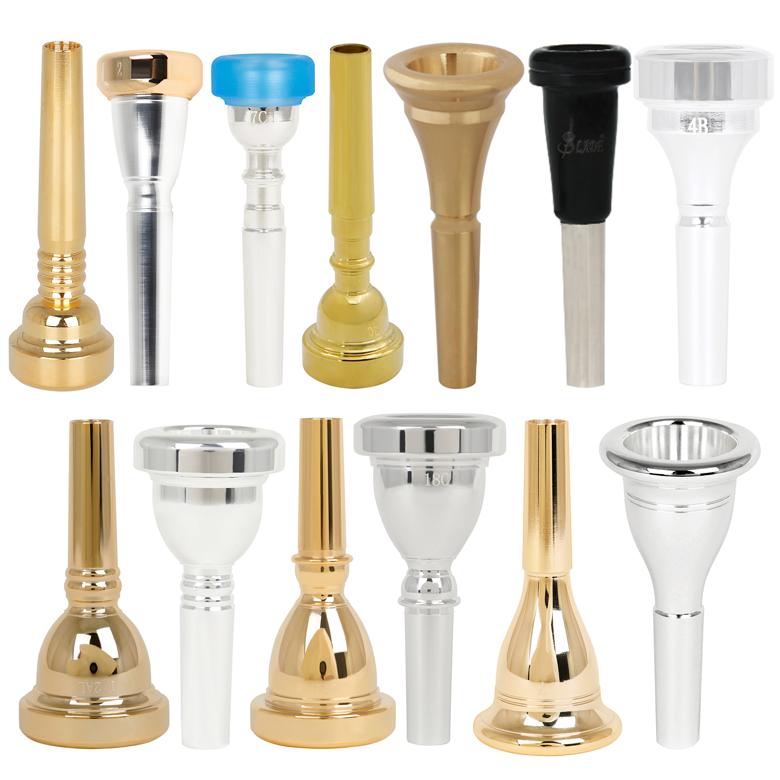 Musical Instrument Cornet - SLADE Brass Instrument Trumpet Mouthpiece Multiple