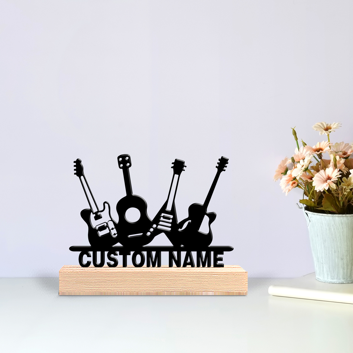 Musical Instrument With Name - 1pc Creative Musical instrument Customized Name