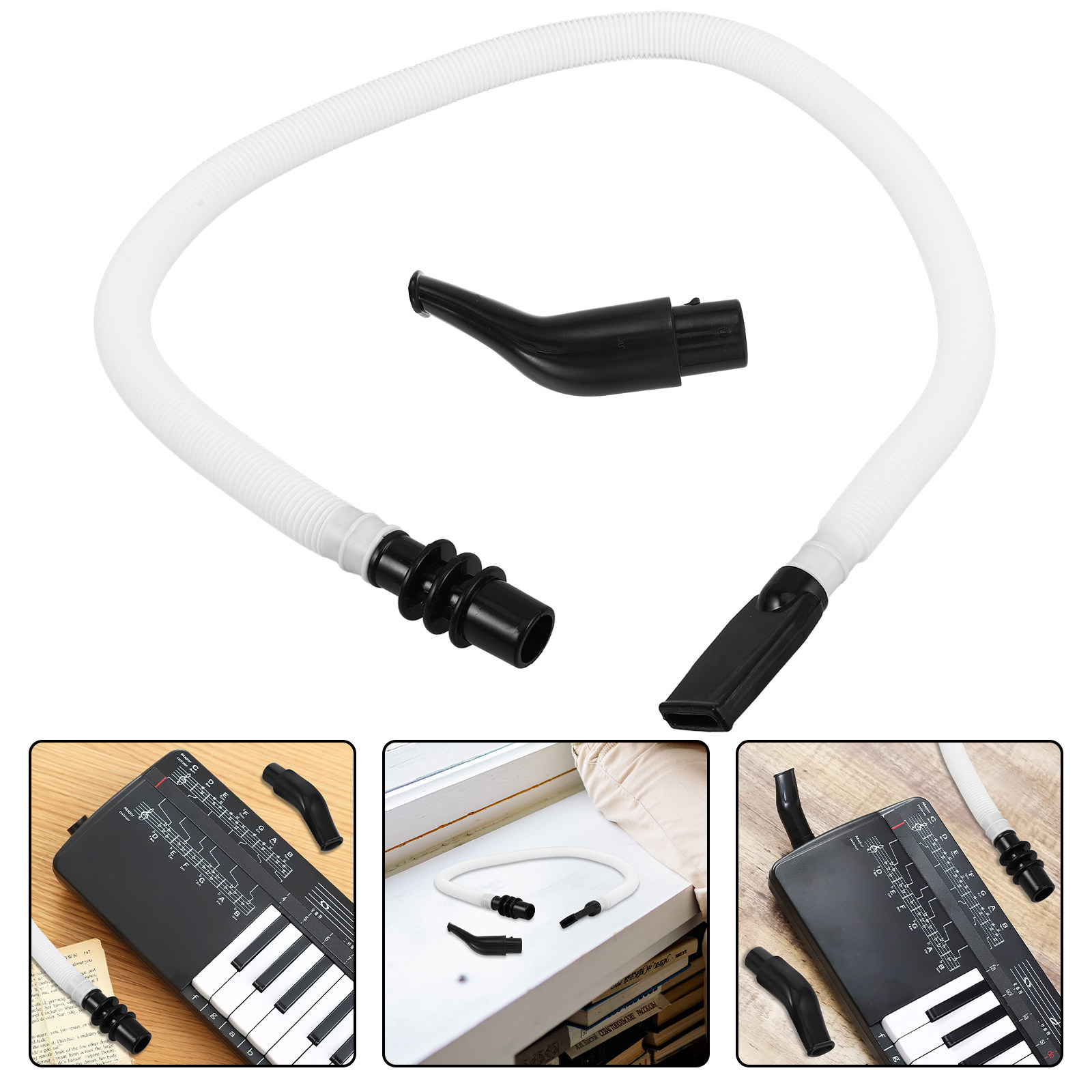 Musical Instrument Keyboard - 1Set Melodica Mouthpiece and Tube Replacement