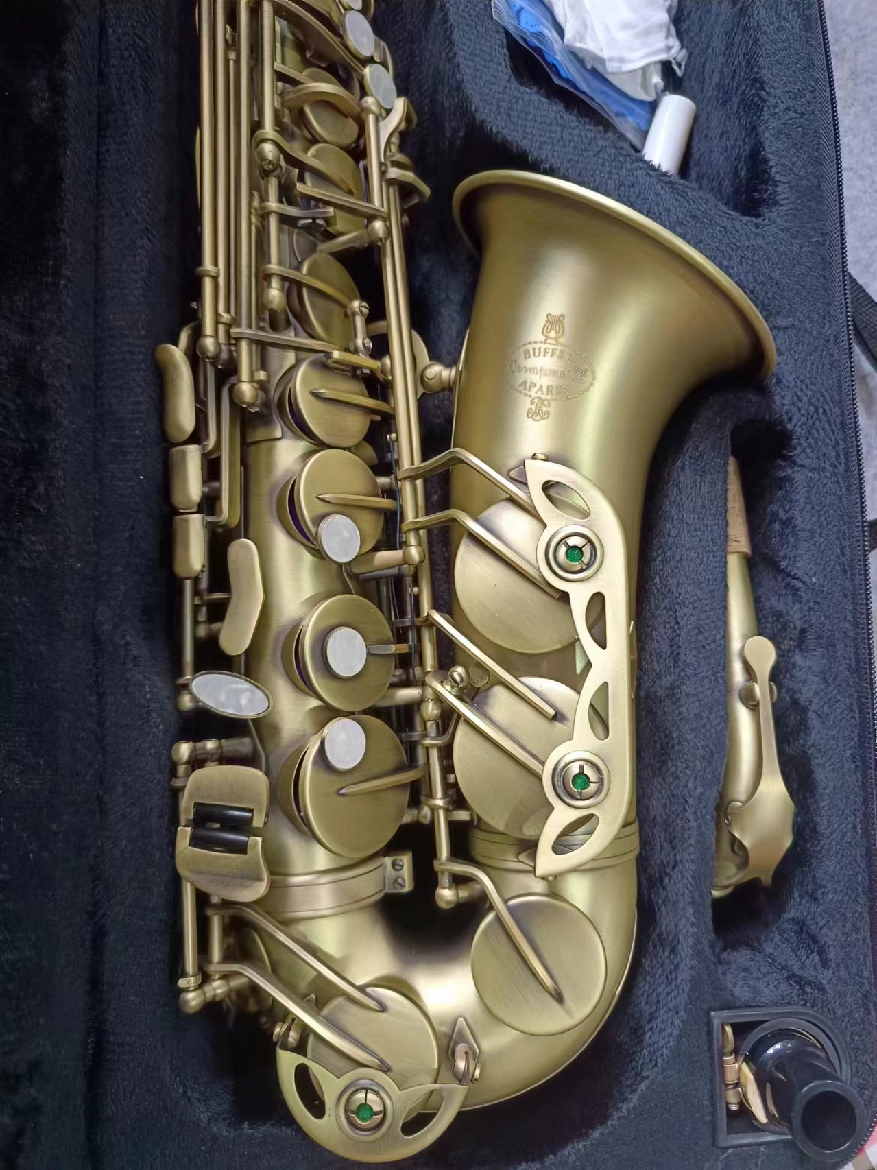 Musical Instrument Manufacturers - Alto Saxophone Reference Antique Copper Plated