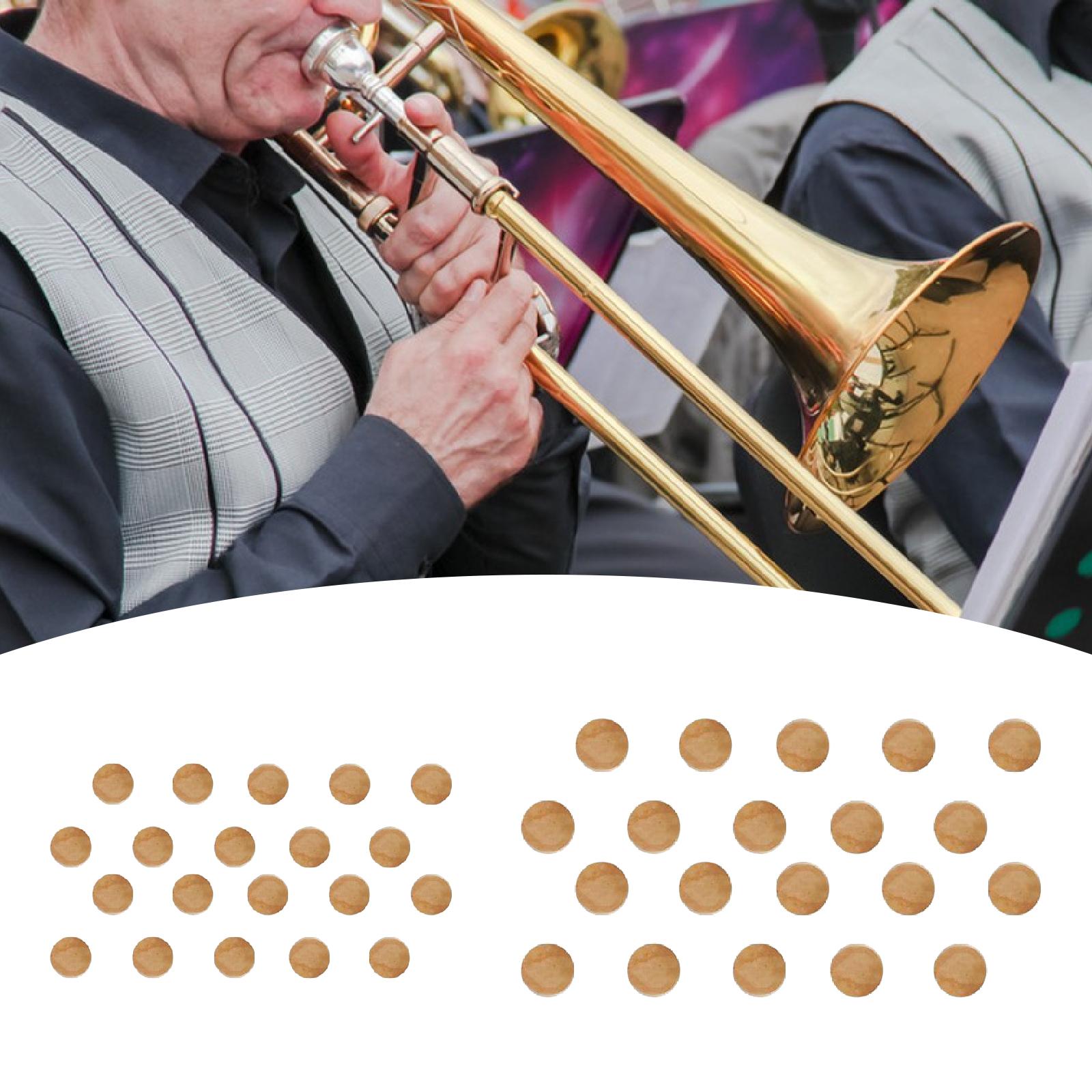 Musical Instrument Cornet - 20 Pieces Trumpet Cork Pads Portable