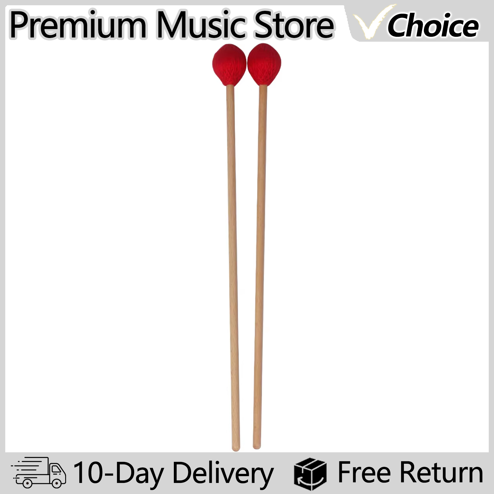 Musical Instrument Mallet - Professional Marimba Mallets Percussion Accessories Glockenspiel