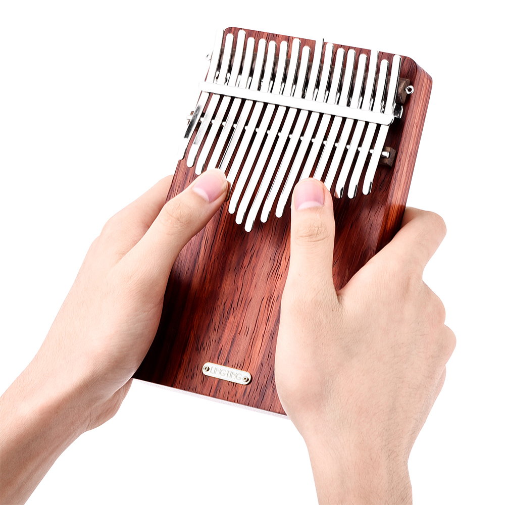 LINGTING 17 keys Kalimba Porta – Musical Instrument Keyboard recenzja i cena