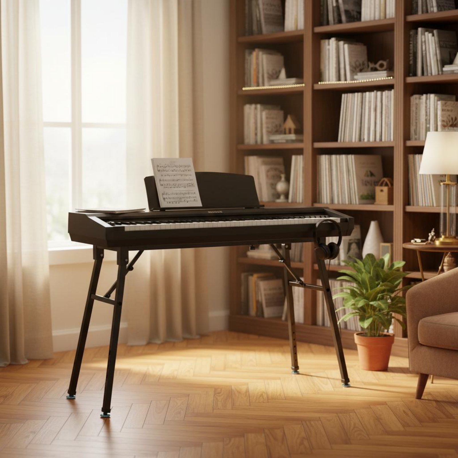 Folding Keyboard Stand Portabl – Musical Instrument Keyboard recenzja i cena