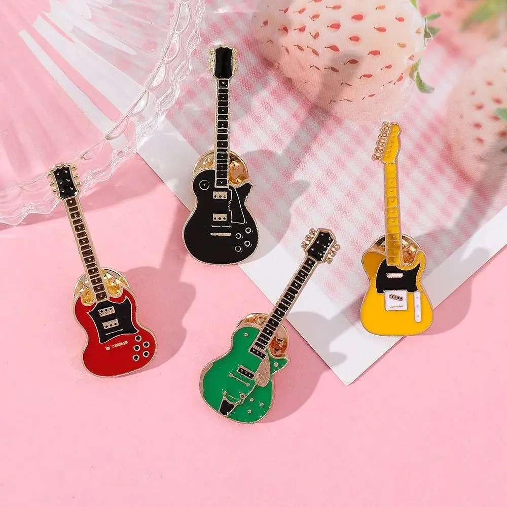 1/2/4PCS  Vintage Metal Enamel – Musical Instrument Jewelry recenzja i cena