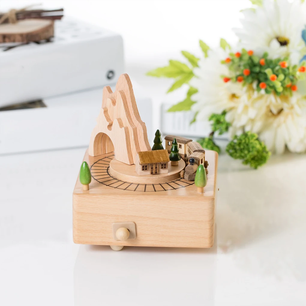 Wooden Carousel Music Box Orna – Musical Instrument Handpan recenzja i cena
