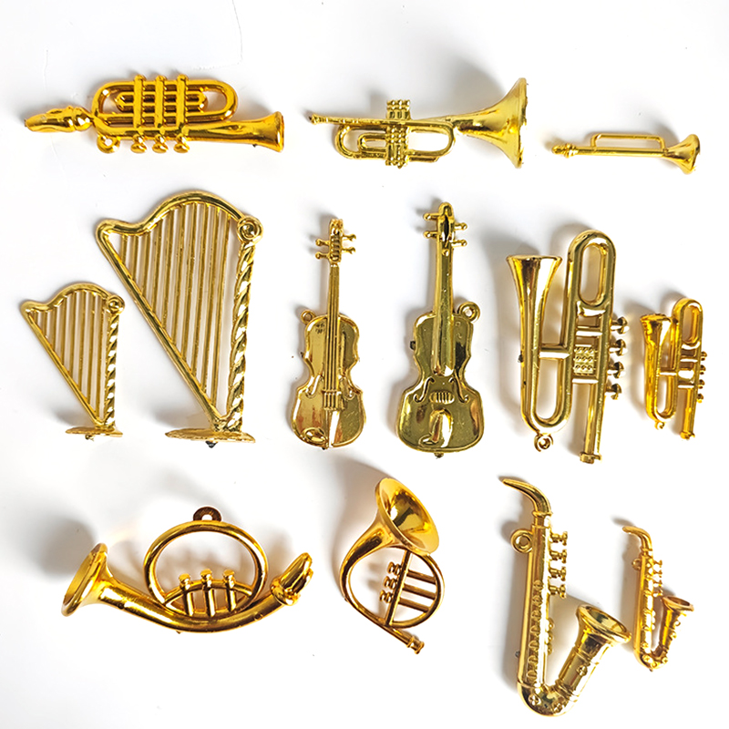 6-18PCS Random Mix Style Gold  – Musical Instrument Manufacturers recenzja i cena