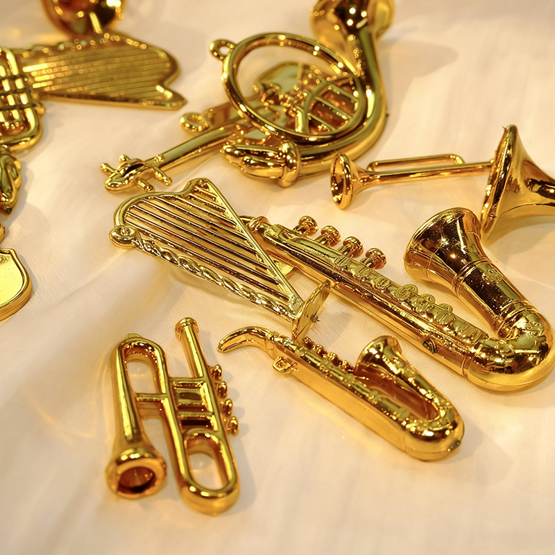 6-18PCS Random Mix Style Gold  – Musical Instrument Manufacturers recenzja i cena