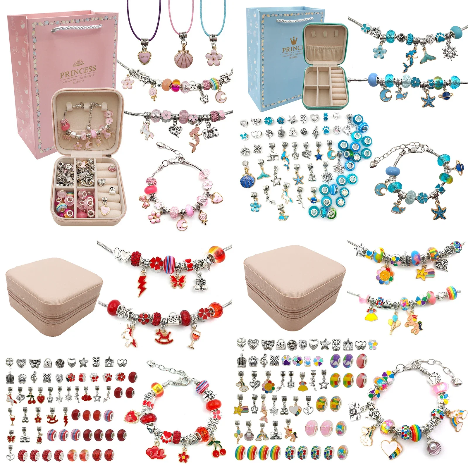 Charm Bracelet Making Kit for  – Musical Instrument Jewelry recenzja i cena