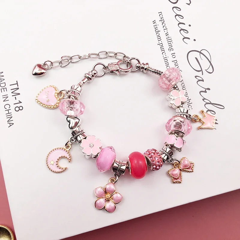 Charm Bracelet Making Kit for  – Musical Instrument Jewelry recenzja i cena