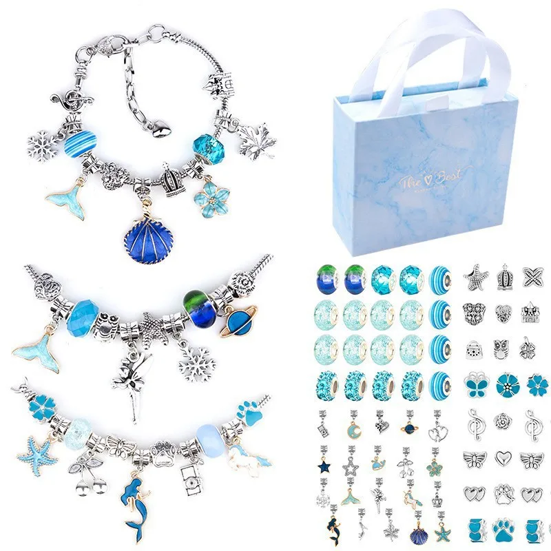 Charm Bracelet Making Kit for  – Musical Instrument Jewelry recenzja i cena
