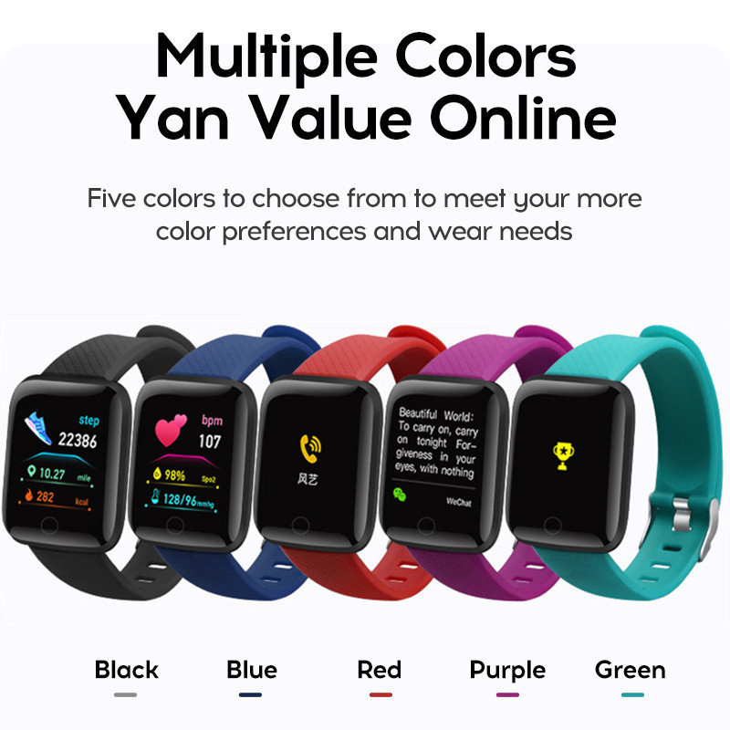 116plus Smart Watch Men Women  – Musical Instrument Jewelry recenzja i cena
