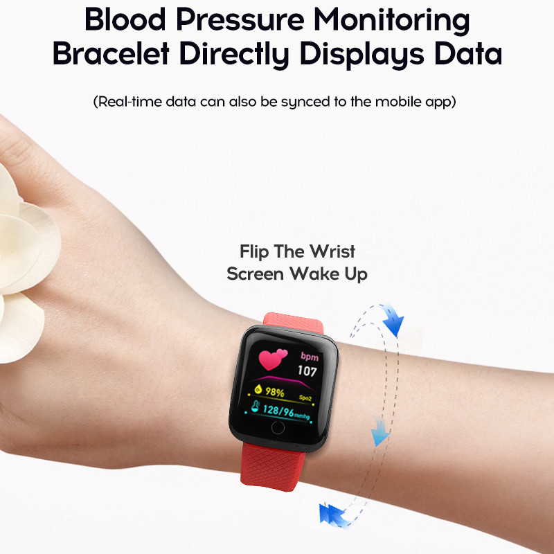 116plus Smart Watch Men Women  – Musical Instrument Jewelry recenzja i cena