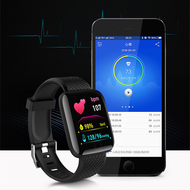 116plus Smart Watch Men Women  – Musical Instrument Jewelry recenzja i cena