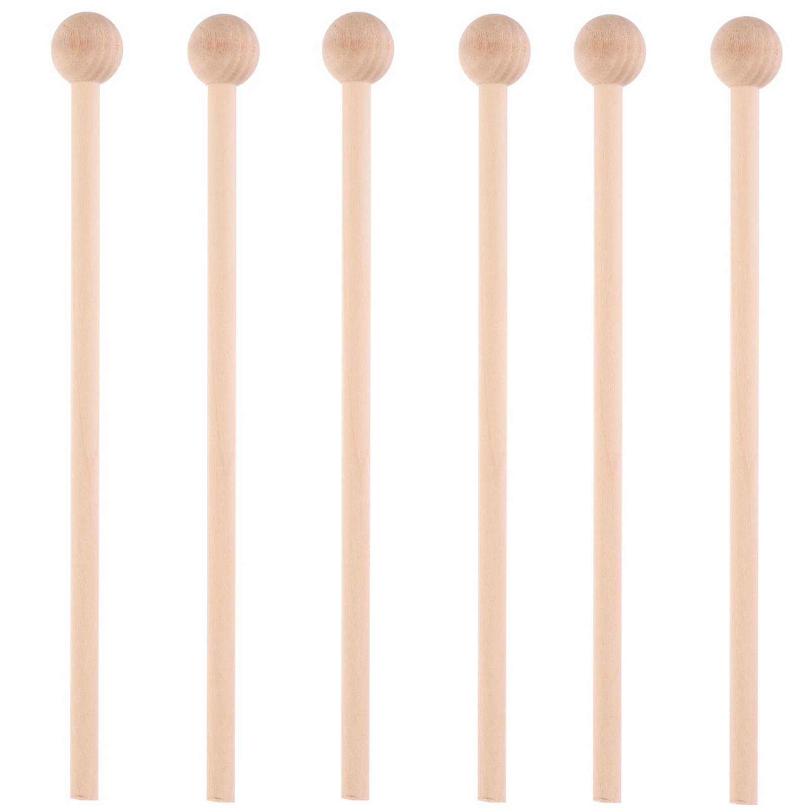 6Pcs Hardwood Music Mallets Pe – Musical Instrument Mallet recenzja i cena