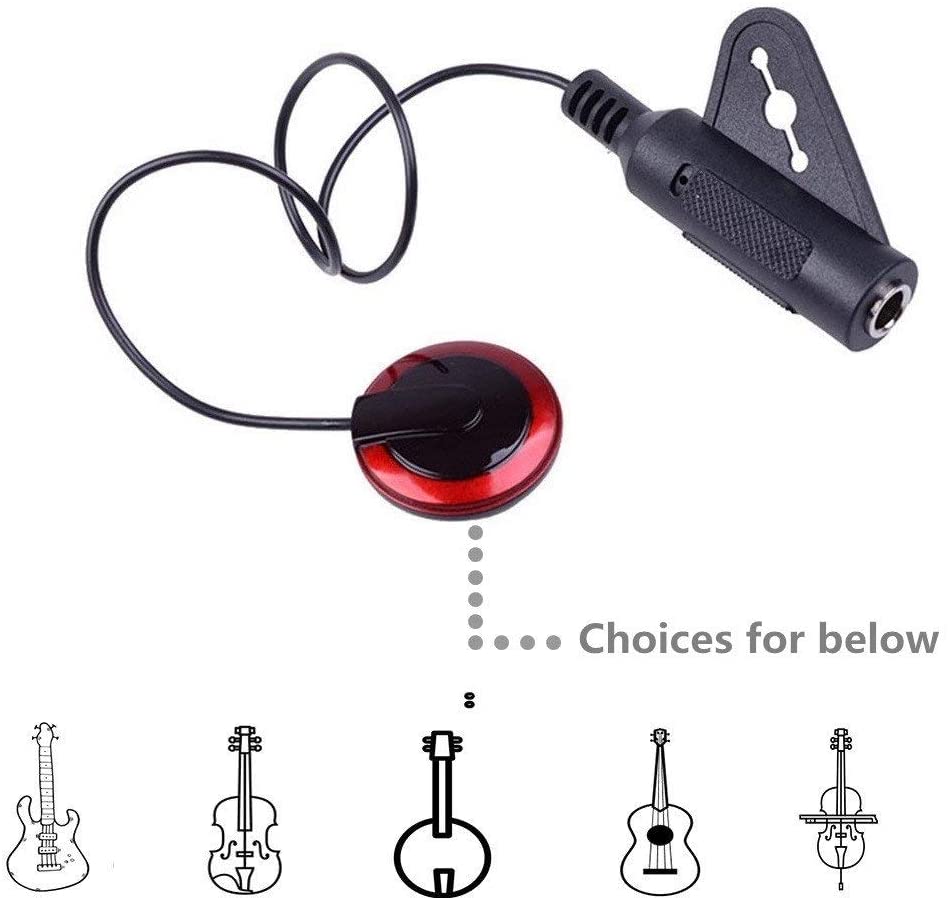 1Pcs Piezo Contact Microphone  – Musical Instrument Organ recenzja i cena