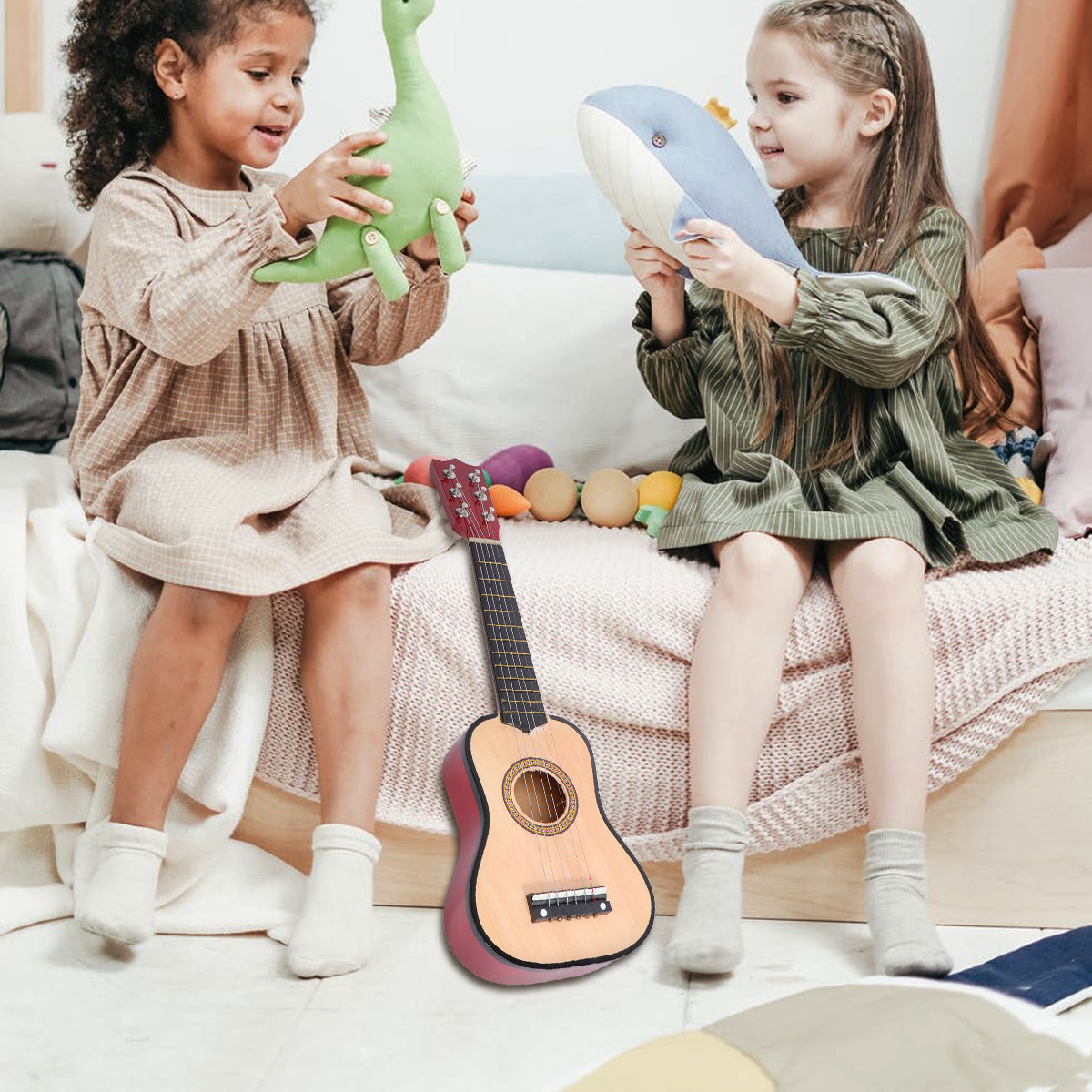 21Inch Acoustic Folk Guitar fo – Musical Instrument For Beginners recenzja i cena
