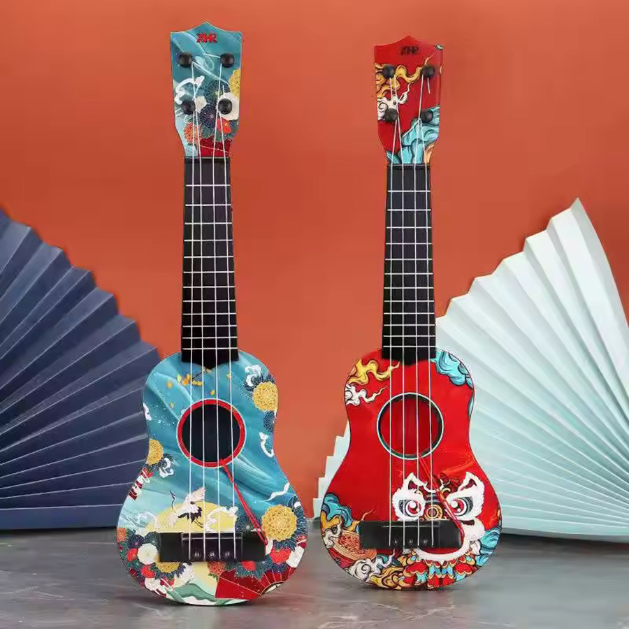 44cm Children Guitar Toy Can B – Musical Instrument Drawing recenzja i cena