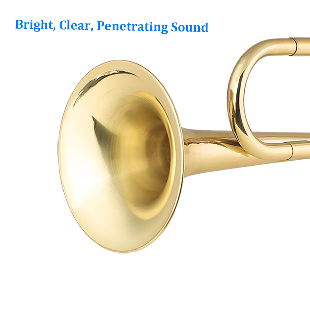 Brass C Bugle Call Gold-Plated – Musical Instrument Cornet recenzja i cena