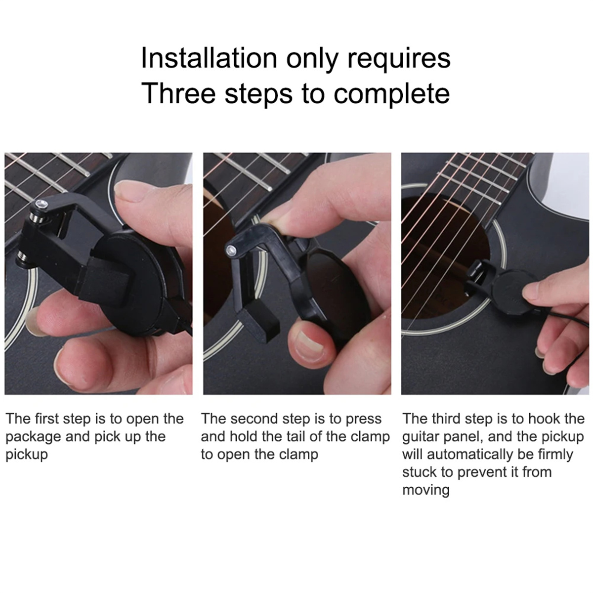 Audio Jack Clip On Pickup for  – Musical Instrument Organ recenzja i cena