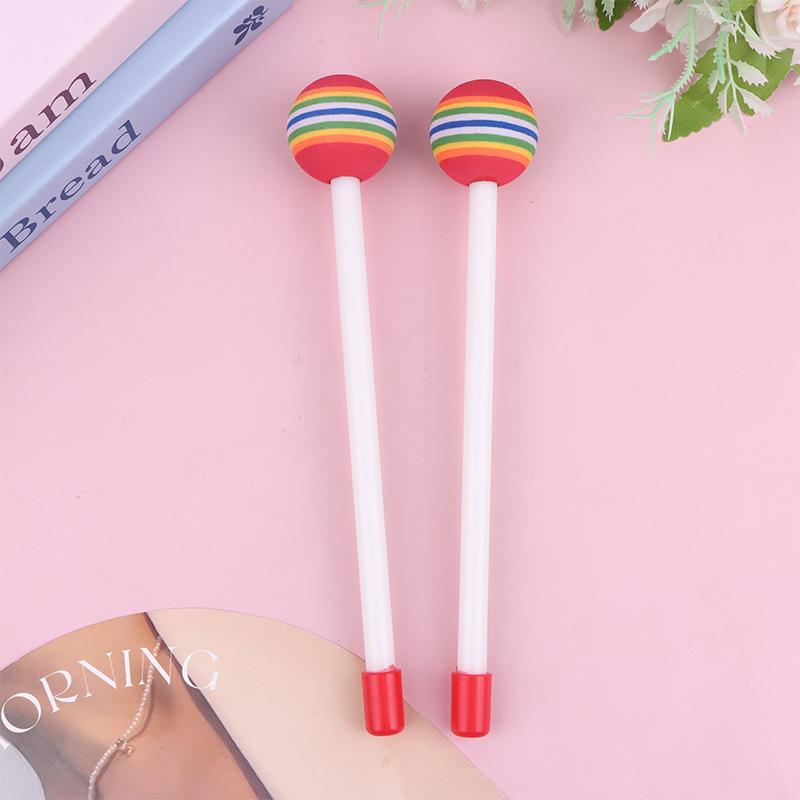 2Pcs Drum Sticks Round Felt Ma – Musical Instrument Mallet recenzja i cena