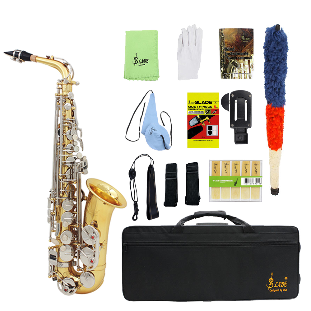 SLADE Eb Alto Saxophone Brass  – Musical Instrument Manufacturers recenzja i cena
