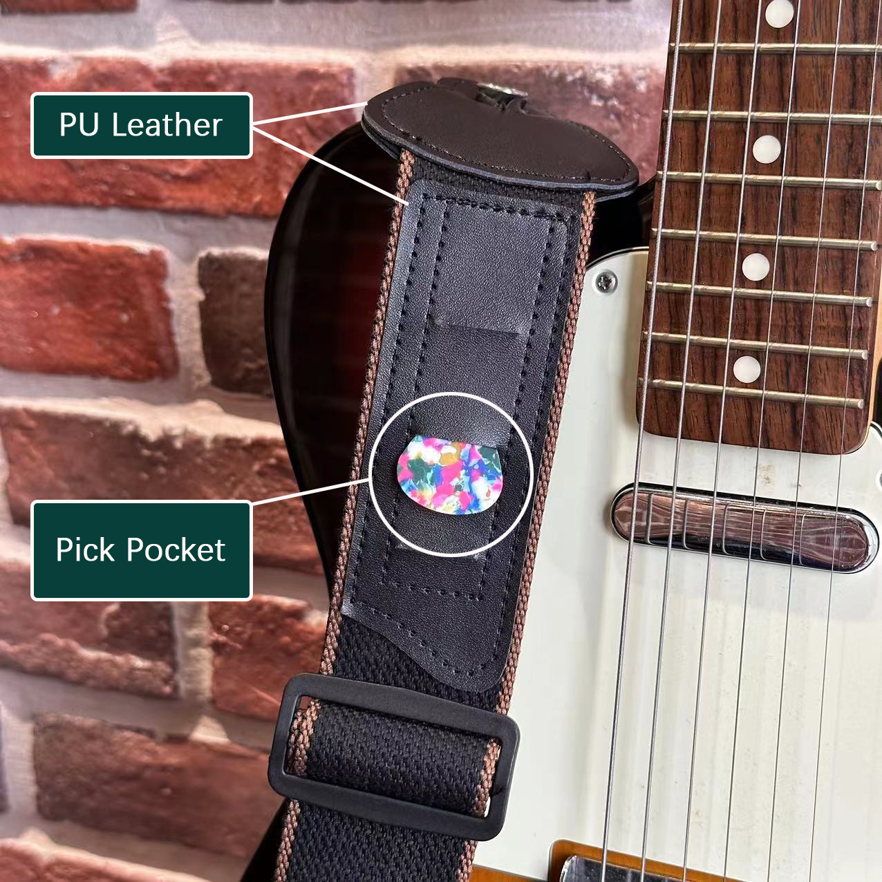 11Pcs Guitar Strap for Acousti – Musical Instrument Organ recenzja i cena
