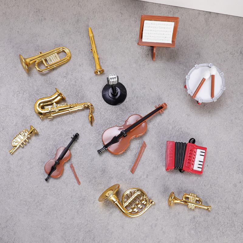 1 Set Home Decor Toy 1:12 Doll – Musical Instrument Manufacturers recenzja i cena