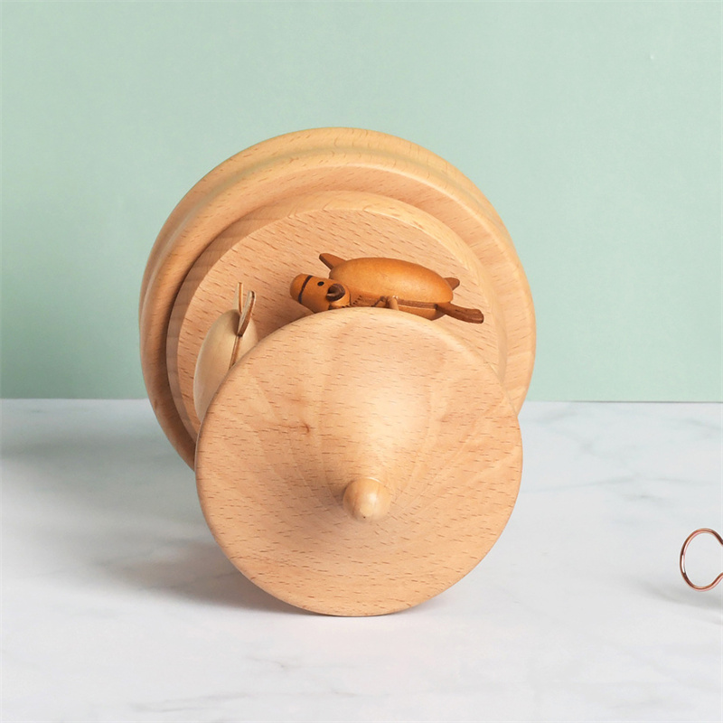 Wooden Carousel Music Box Orna – Musical Instrument Handpan recenzja i cena