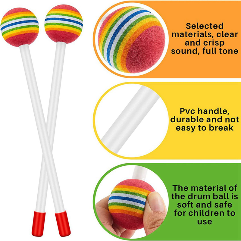 A06F-36 Pcs Lollipop Drum Mall – Musical Instrument Mallet recenzja i cena