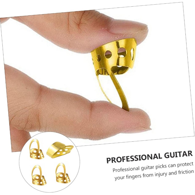4pcs  Finger Picks Set Thumb P – Musical Instrument Organ recenzja i cena