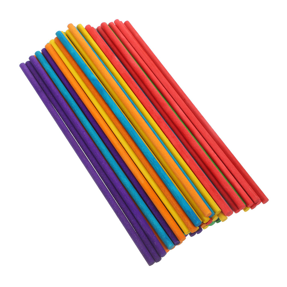 100Pcs Rhythm Sticks Portable  – Musical Instrument Diy For Kids recenzja i cena