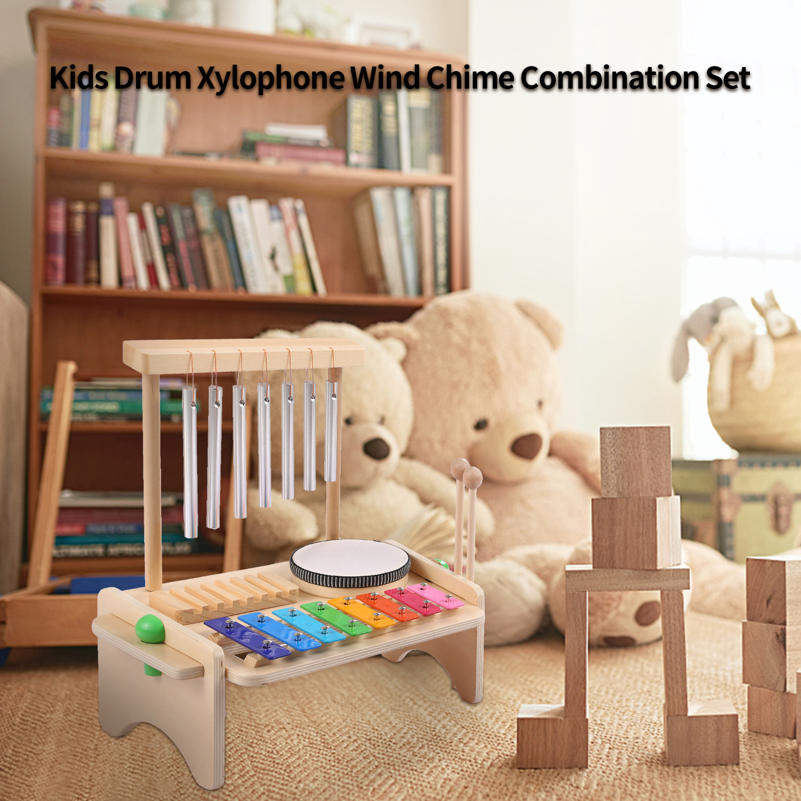 Wind Chime Combination Kids Dr – Musical Instrument Mallet recenzja i cena