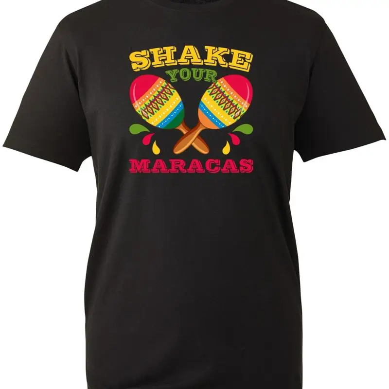 Shake Your Maracas T Shirt Fun – Musical Instrument Quotes recenzja i cena