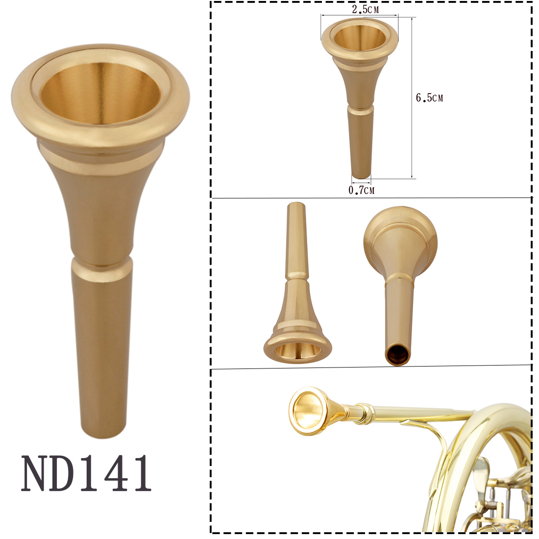 SLADE Brass Instrument Trumpet – Musical Instrument Cornet recenzja i cena