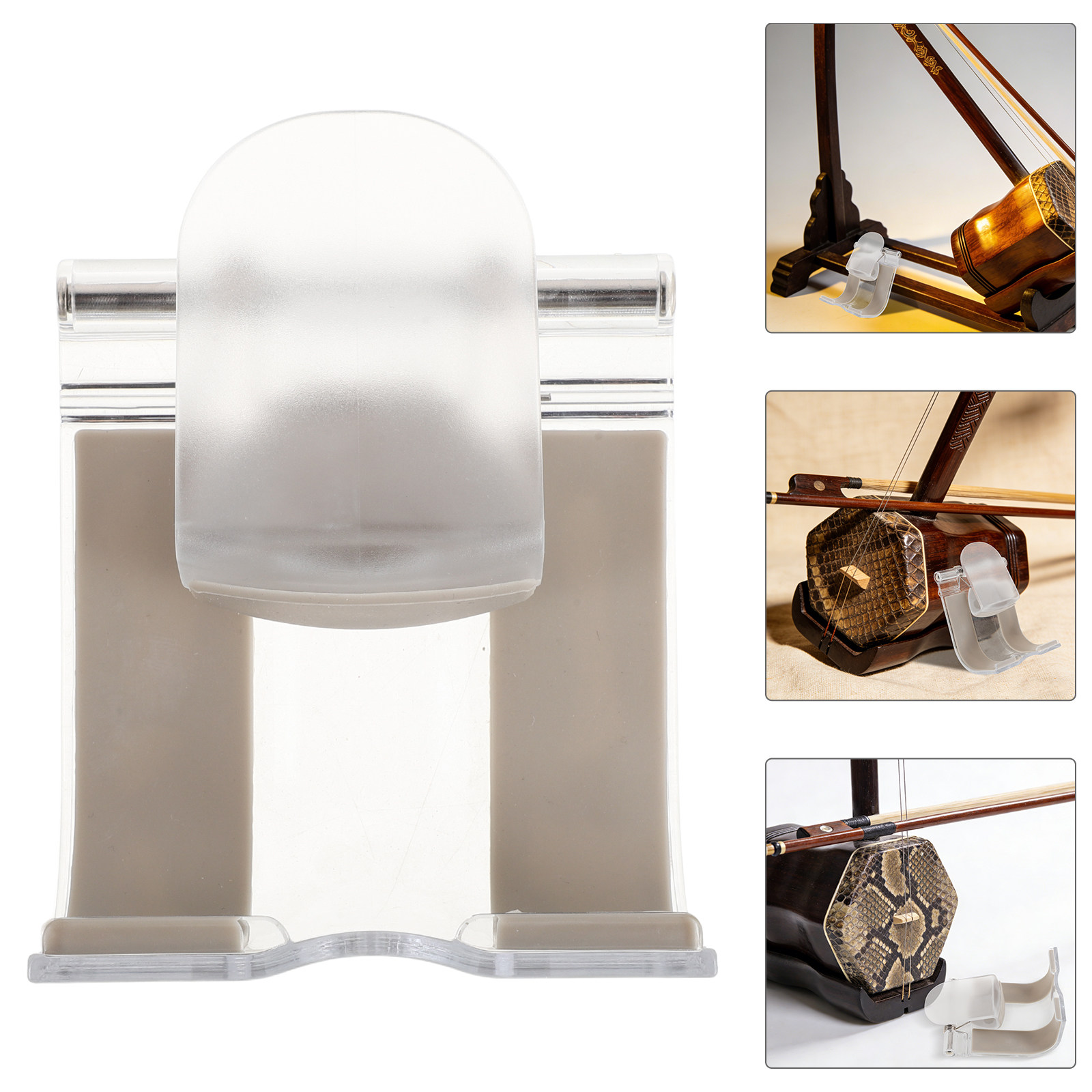 Transparent Erhu Waist Stand E – Erhu Violin Chinese recenzja i cena