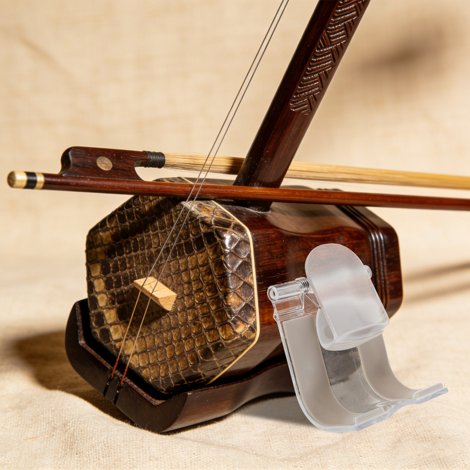 Transparent Erhu Waist Stand E – Erhu Violin Chinese recenzja i cena