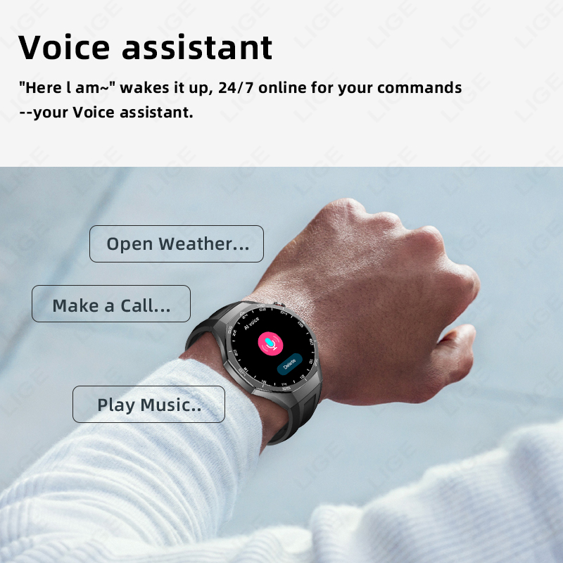 LIGE New ECG Monitor Watch Hea – Musical Instrument Jewelry recenzja i cena