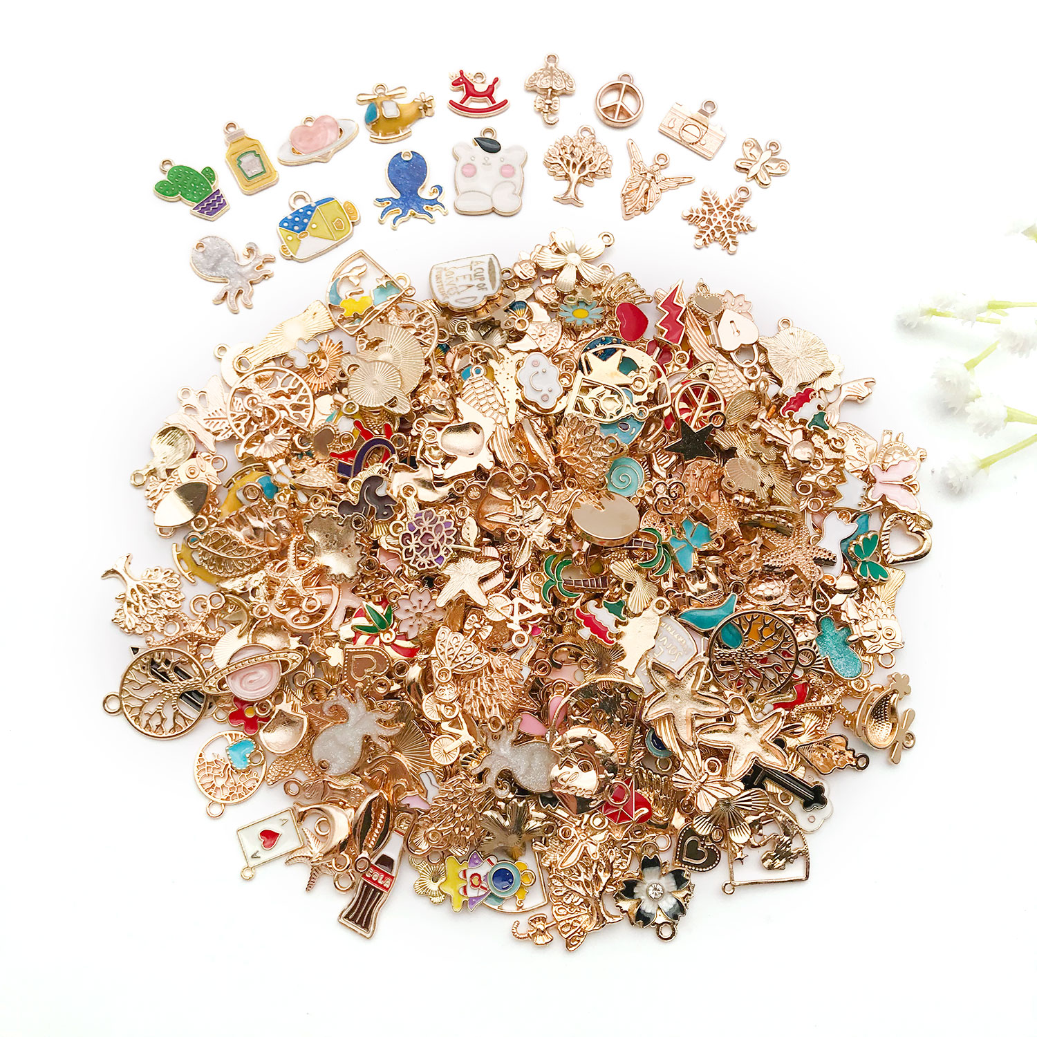 20/30/100pcs Assorted KC Gold  – Musical Instrument Jewelry recenzja i cena