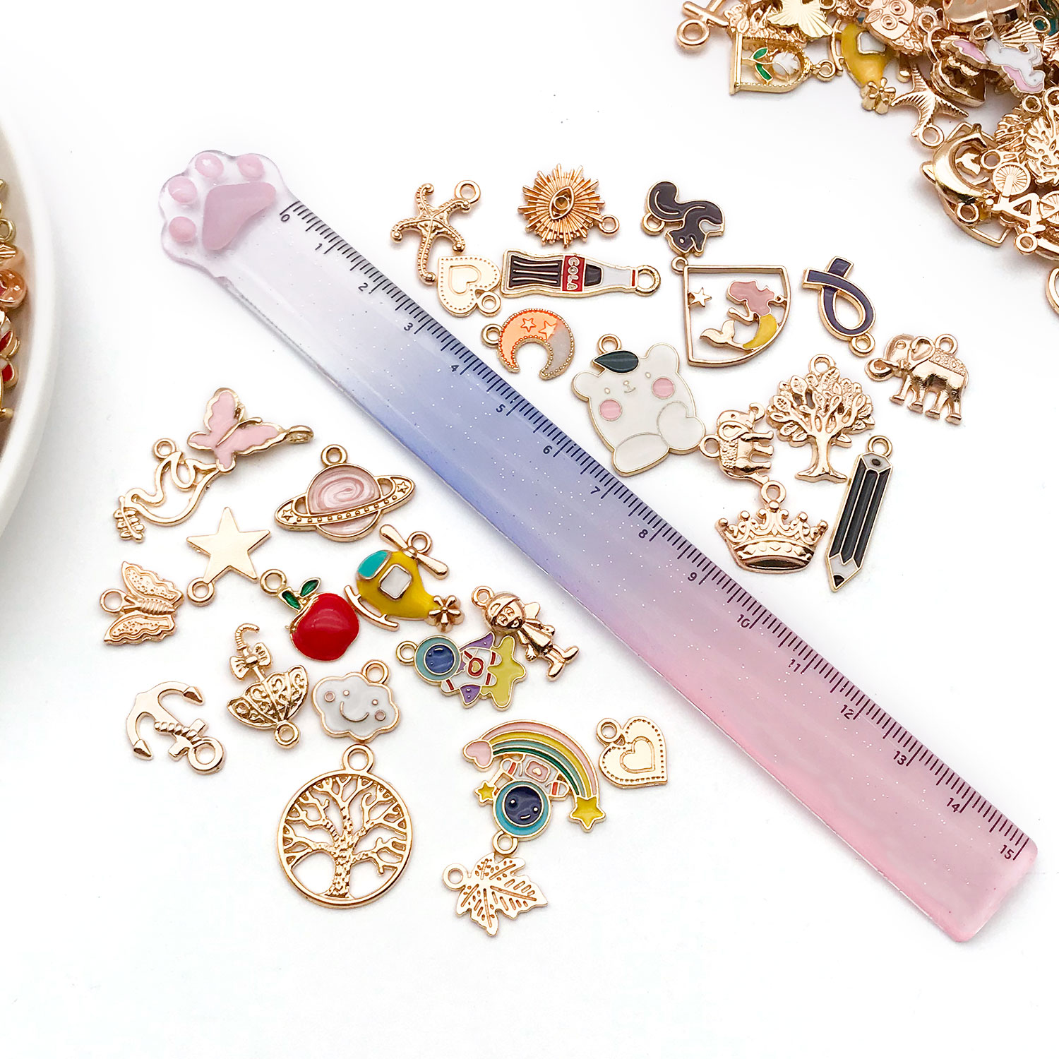 20/30/100pcs Assorted KC Gold  – Musical Instrument Jewelry recenzja i cena