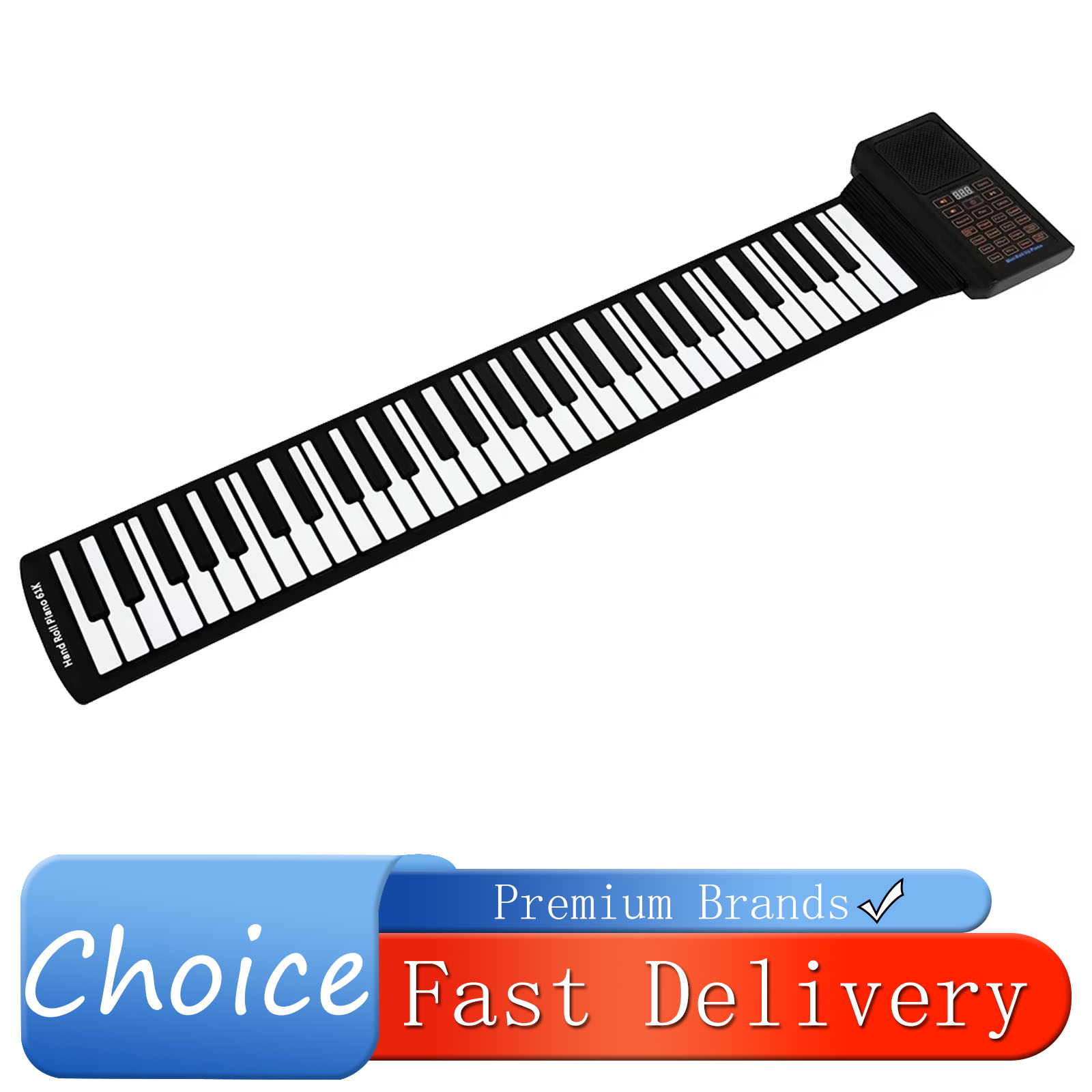 61 Keys Mini Roll Up Piano Sil – Musical Instrument Keyboard recenzja i cena