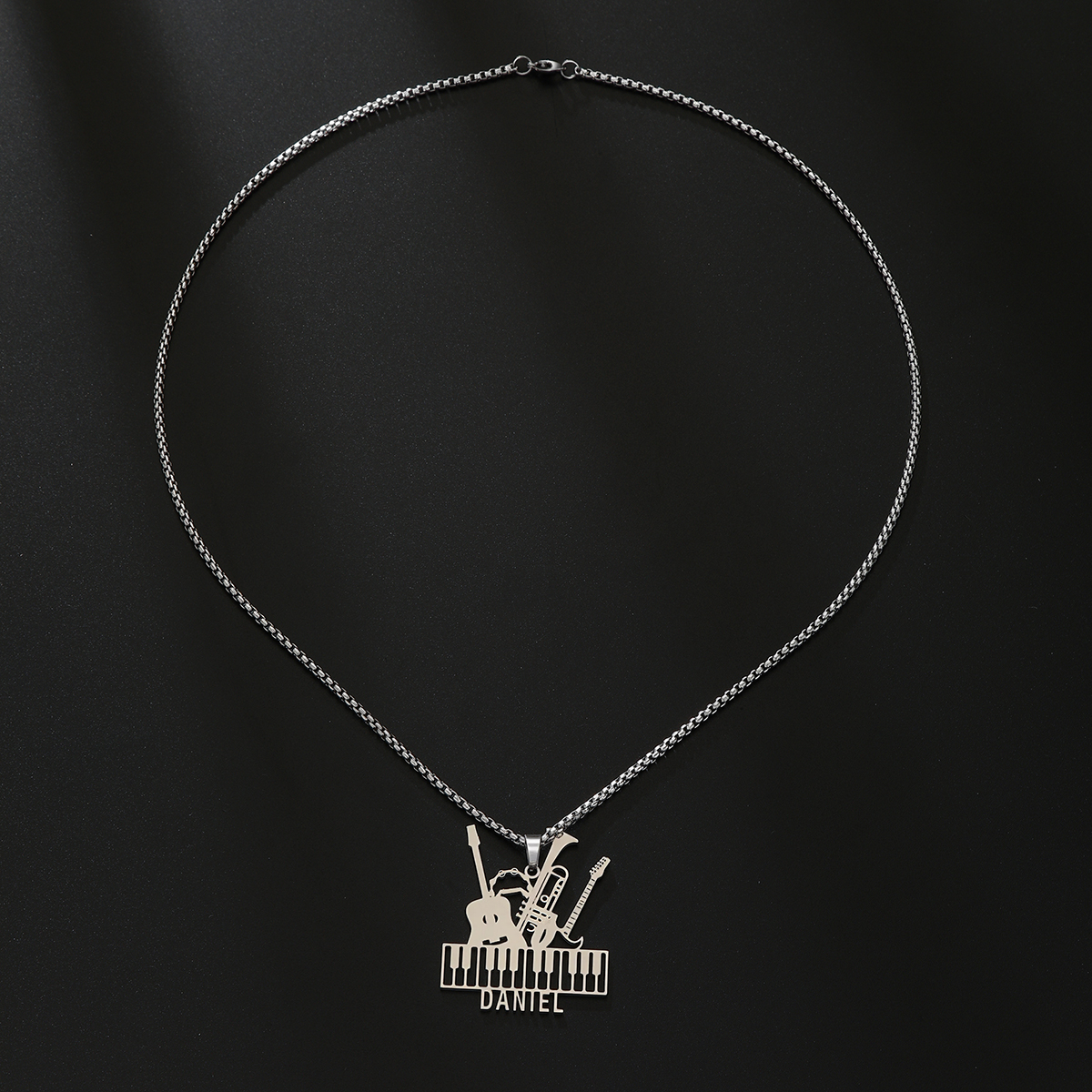 Custom Name Necklaces For Wome – Musical Instrument With Name recenzja i cena