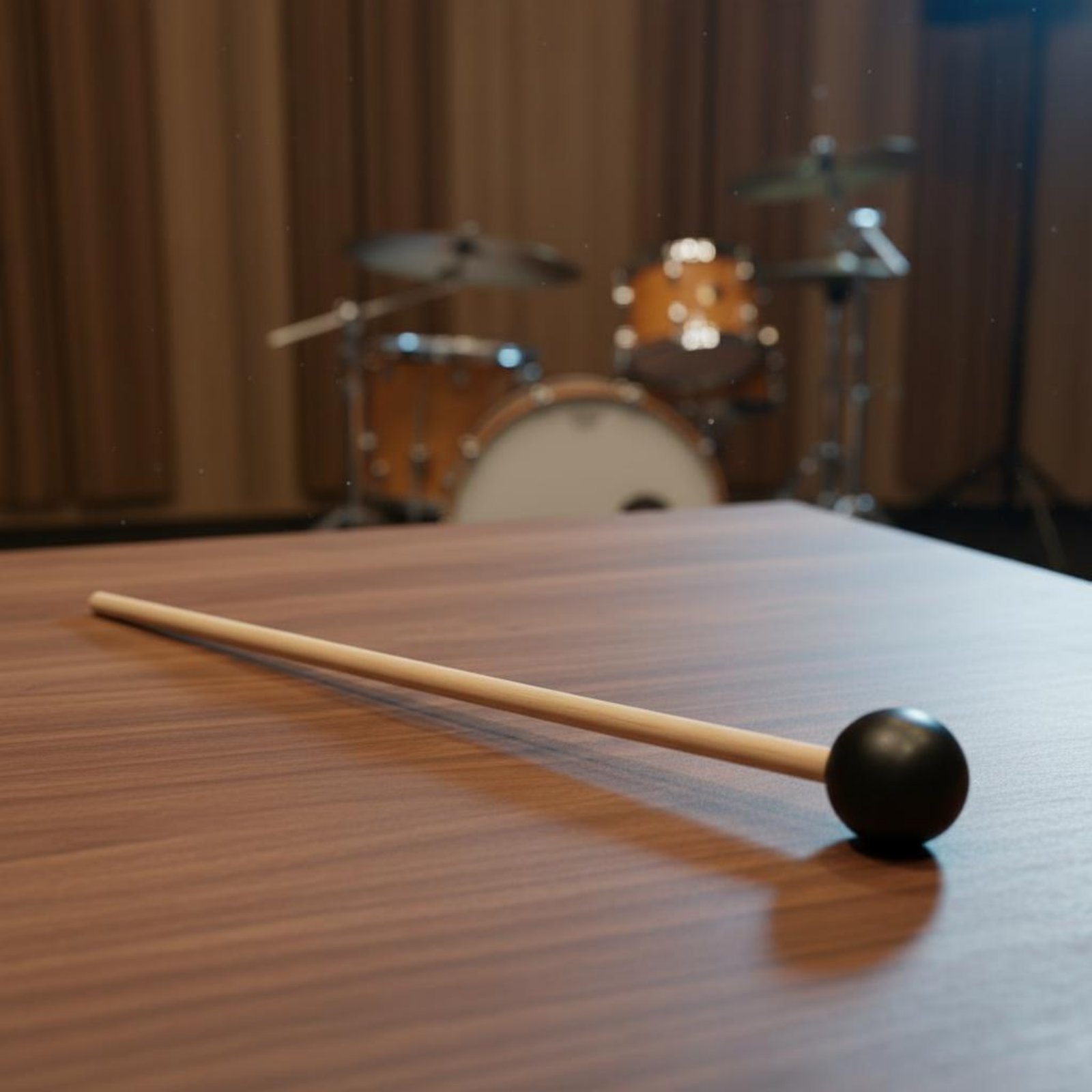 2 Pieces Black Head Mallet Lon – Musical Instrument Mallet recenzja i cena