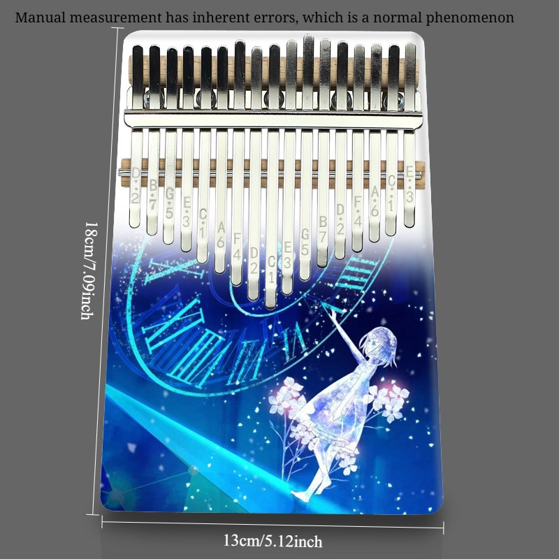 17-Tone Kalimba Color Thumb Pi – Musical Instrument For Beginners recenzja i cena