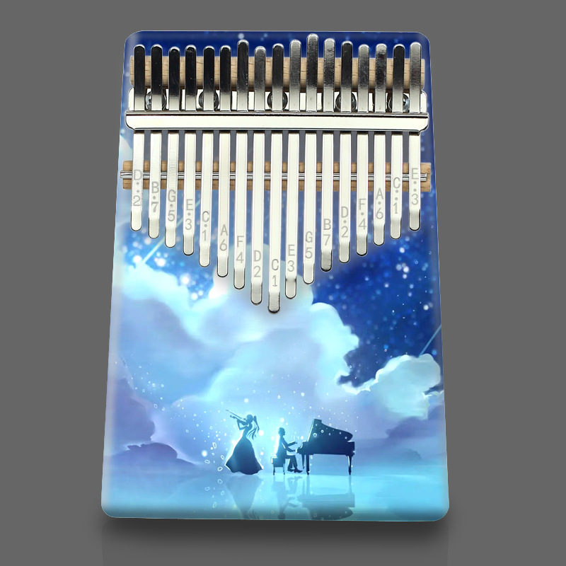 17-Tone Kalimba Color Thumb Pi – Musical Instrument For Beginners recenzja i cena