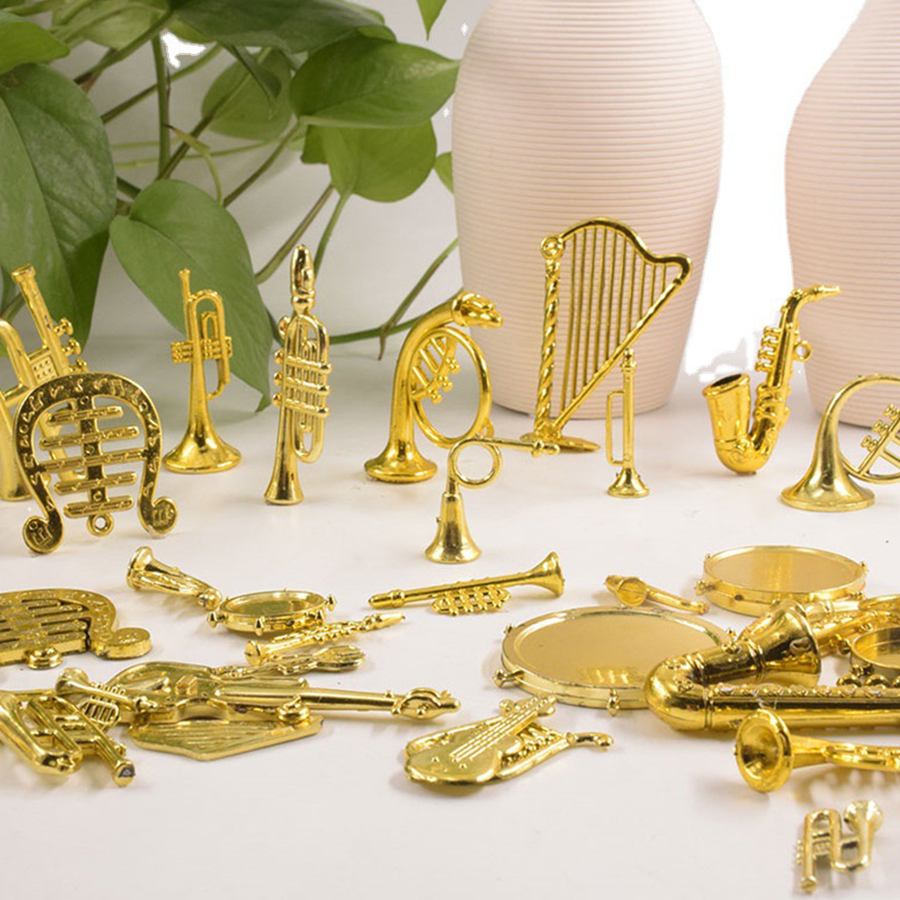 20pcs 2-7cm Mini Golden Musica – Musical Instrument Manufacturers recenzja i cena